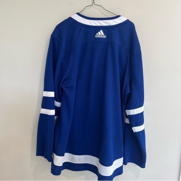 TORONTO MAPLE LEAFS Team ADIDAS© PRO JERSEY NHL Men Adult Fight Strap Size L 52 - Picture 3 of 6